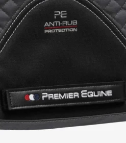 Premier Equine Plain Cotton Saddle Pad - Dressage Square Grey -Equestrian Related Plain Cotton Dressage Square Grey 5