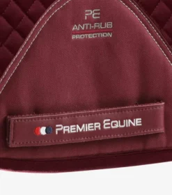 Premier Equine Plain Cotton GP Jump Saddle Pad Burgundy 12 Premier Equine Plain Cotton GP Jump Saddle Pad Burgundy -Equestrian Related Plain Cotton GPJump Square Burgundy 5