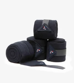 Premier Equine Horse Polo Fleece Bandages Navy
