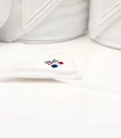 Premier Equine Horse Polo Fleece Bandages White -Equestrian Related Polo Fleece Bandages White 3