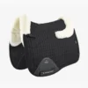 Premier Equine Pony CC Merino Wool Half Lined European Dressage Square Black/Natural Wool -Equestrian Related Pony CC Merino Wool European Dressage BlackNat 1