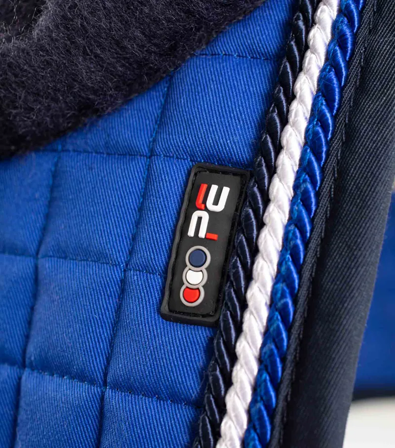 Premier Equine Pony CC Merino Wool European GP Square Royal Blue/Navy 4 Premier Equine Pony CC Merino Wool European GP Square Royal Blue/Navy - Image 2