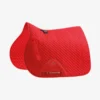 Premier Equine Pony Plain Cotton GP/Jump Square Red 2 Premier Equine Pony Plain Cotton GP/Jump Square Red -Equestrian Related Pony Plain Cotton GPJump Square Red 1