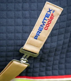 Premier Equine PremTex Horse Cooler Rug Navy 10 Premier Equine PremTex Horse Cooler Rug Navy -Equestrian Related Premtex cooler navy 4