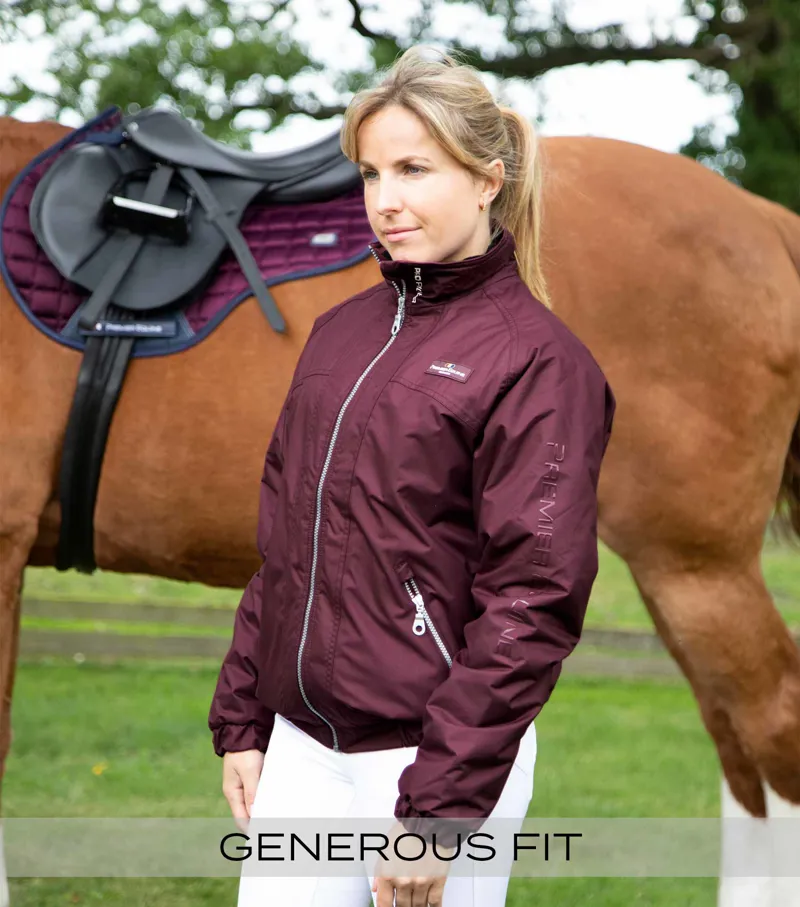 Premier Equine Pro Rider Unisex Waterproof Riding Jacket Wine 10 Premier Equine Pro Rider Unisex Waterproof Riding Jacket Wine - Image 8