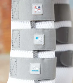 Premier Equine Pro-Tech Bug And Fly Boots White -Equestrian Related Pro Tech Bug and Fly Boots 4