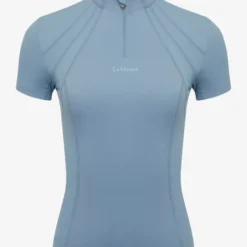 LeMieux Mia Mesh Short Sleeved Base Layer Denim