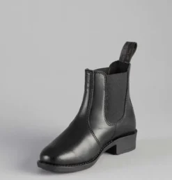 Premier Equine Rossago Junior Synthetic Chelsea Paddock Boot Black -Equestrian Related Rossago20Junior20Black204
