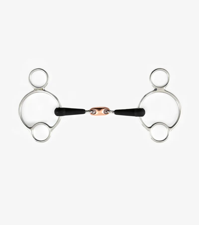 Premier Equine Rubber Universal Bit With Lozenge 3 Premier Equine Rubber Universal Bit With Lozenge