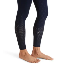 Ariat Women's Eos Knee Patch Tight Navy 12 Ariat Women's Eos Knee Patch Tight Navy -Equestrian Related S19 WMS ENGL 10025583 detail01