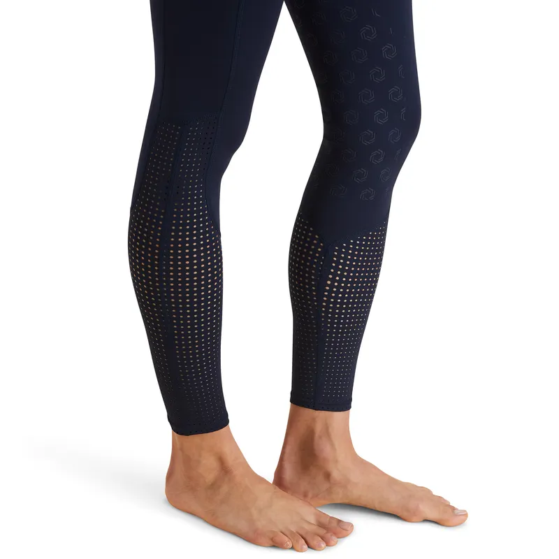 Ariat Women's Eos Knee Patch Tight Navy 7 Ariat Women's Eos Knee Patch Tight Navy - Image 5