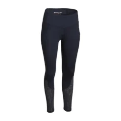 Ariat Women's Eos Knee Patch Tight Navy 13 Ariat Women's Eos Knee Patch Tight Navy -Equestrian Related S19 WMS ENGL Couto 10025583 ghost front