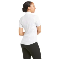 Ariat Women's Showstopper Show Shirt White -Equestrian Related S21 WMS ENGL 10035263 back