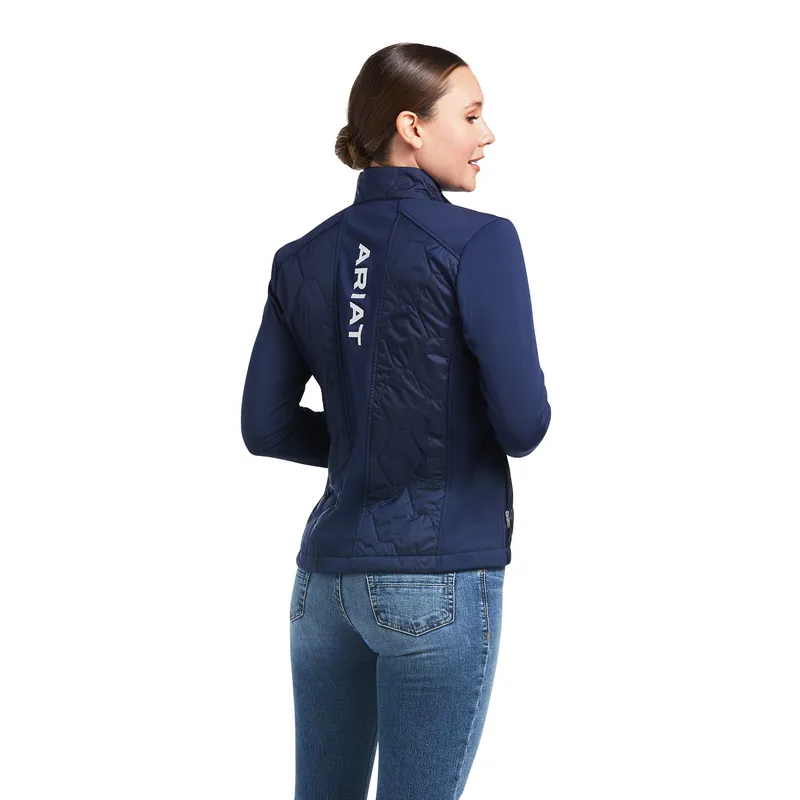 Ariat Women's Fusion Insulated Jacket Team Navy 5 Ariat Women's Fusion Insulated Jacket Team Navy - Image 3