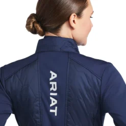 Ariat Women's Fusion Insulated Jacket Team Navy 10 Ariat Women's Fusion Insulated Jacket Team Navy -Equestrian Related S22 WMS ENGL 10039219 detail01