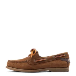 Ariat Women's Antigua Boat Show Chocolate Brown -Equestrian Related S22 WMS ENGL 10040426 side