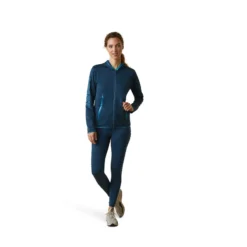 Ariat Women's Byron Full Zip Hoodie Deep Petroleum