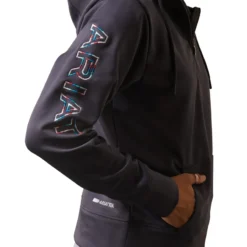 Ariat Women's Tek Hoodie 1/2 Zip Hoodie Periscope -Equestrian Related S23 WMS WEST 10043449 detail02