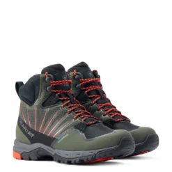 Ariat WMS Skyline Solaris Waterproof Boot Forest/Orange -Equestrian Related S23 WMS WEST 10044552 pair