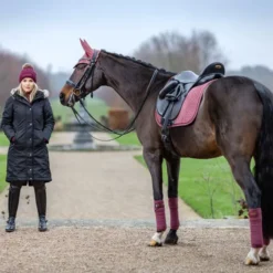LeMieux Suede Dressage Square Orchid -Equestrian Related S8c8ukhA