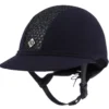 Charles Owen SP8 Plus Riding Hat Sparkly Navy -Equestrian Related SP820Sparkly20Navy20Microsuede