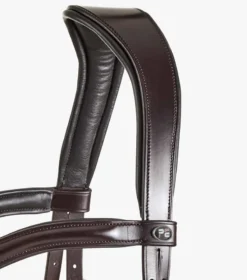 Premier Equine Savuto Anatomic Bridle With Crank Naseband And Flash Brown -Equestrian Related Savuto Anatomic Bridle with Crank Brown 3