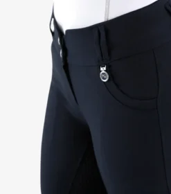 Premier Equine Sophia Ladies Full Seat High Waist Riding Breeches Navy -Equestrian Related Sophia Ladies Full Seat High Waist Breech Navy 5