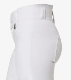 Premier Equine Sophia Ladies Full Seat High Waist Riding Breeches White 11 Premier Equine Sophia Ladies Full Seat High Waist Riding Breeches White -Equestrian Related Sophia Ladies Full Seat High Waist Breech White 5