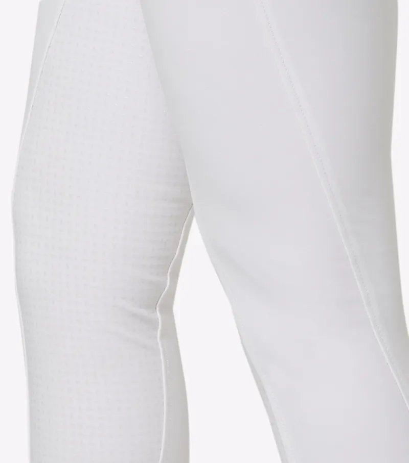 Premier Equine Sophia Ladies Full Seat High Waist Riding Breeches White 8 Premier Equine Sophia Ladies Full Seat High Waist Riding Breeches White - Image 6