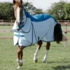 Premier Equine Stay-Dry Mesh Air Fly Rug With Surcingles Blue -Equestrian Related Stay Dry Mesh Air Fly Rug with Surcingles Blue 1