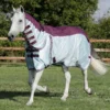 Premier Equine Stay-Dry Mesh Air Fly Rug With Surcingles Wine -Equestrian Related Stay Dry Mesh Air Fly Rug with Surcingles Wine 1