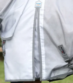 Premier Equine Super Lite Fly Rug With Surcingles Silver -Equestrian Related Super Lite Fly Rug with Surcingles Silver 4