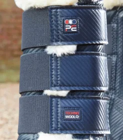 Premier Equine Techno Wool Brushing Boots Navy -Equestrian Related Techno Wool Brushing Boot Navy 5
