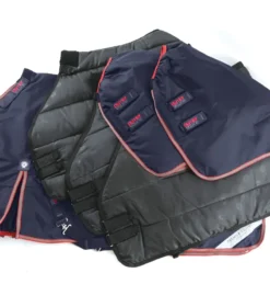 Premier Equine Titan Trio Complete 4 In 1 Turnout Rug Navy -Equestrian Related Titan 100 Turnout Rug Navy 6 2