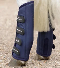 Premier Equine Travel-Tech Travel Boots Navy -Equestrian Related Travel Tech Travel Boots Navy 4