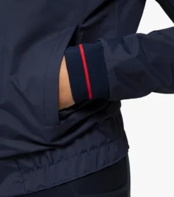 Premier Equine Ladies Pro Sport Waterproof Varsity Riding Jacket Navy -Equestrian Related Varsity Jacket Navy 5
