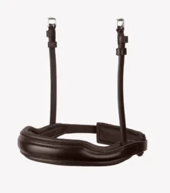 Premier Equine Verdura Anatomic Cavesson Noseband Brown -Equestrian Related Verdura Anatomical Noseband Brown 4