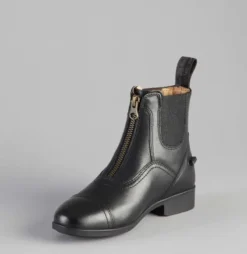 Premier Equine Virtus Junior Leather Paddock Boot Black -Equestrian Related Virtus20Junior20Black204