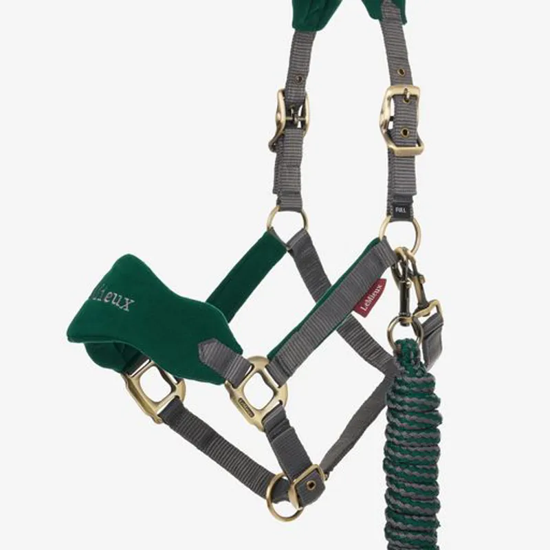 LeMieux Vogue Headcollar Spruce 4 LeMieux Vogue Headcollar Spruce - Image 2