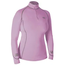Woof Wear Performance Riding Shirt - Lilac