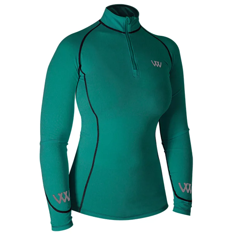 Woof Wear Performance Riding Shirt - Ocean 3 Woof Wear Performance Riding Shirt - Ocean