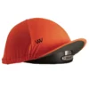 Woof Wear Convertible Hat Cover Orange 1 Woof Wear Convertible Hat Cover Orange -Equestrian Related WA000320 20Convertible20Hat20Cover20Orange