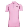 Woof Wear Young Rider Short Sleeve Riding Shirt - Lilac -Equestrian Related WA000720 20Pro20Rider20Short20Sleeeve20Shirt20Lilac