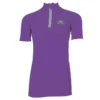 Woof Wear Young Rider Short Sleeve Riding Shirt - Ultra Violet -Equestrian Related WA000720 20Pro20Rider20Short20Sleeeve20Shirt20Ultra20Violet