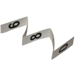 Woof Wear 3 Digit Dressage Number Holder White -Equestrian Related WS001920 20Saddle20Cloth20Number20Holder20Number20Sheet