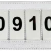 Woof Wear 4 Digit Dressage Number Holder White -Equestrian Related WS002620 20420Digit20Number20Holder20White