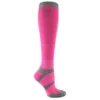 Woof Wear Long Bamboo Waffle Riding Sock Pink -Equestrian Related WW001720 20Bamboo20Sock20Long20Pink