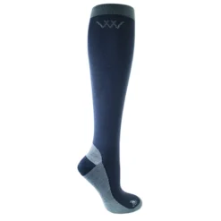 Woof Wear Competition Riding Socks Charcoal
