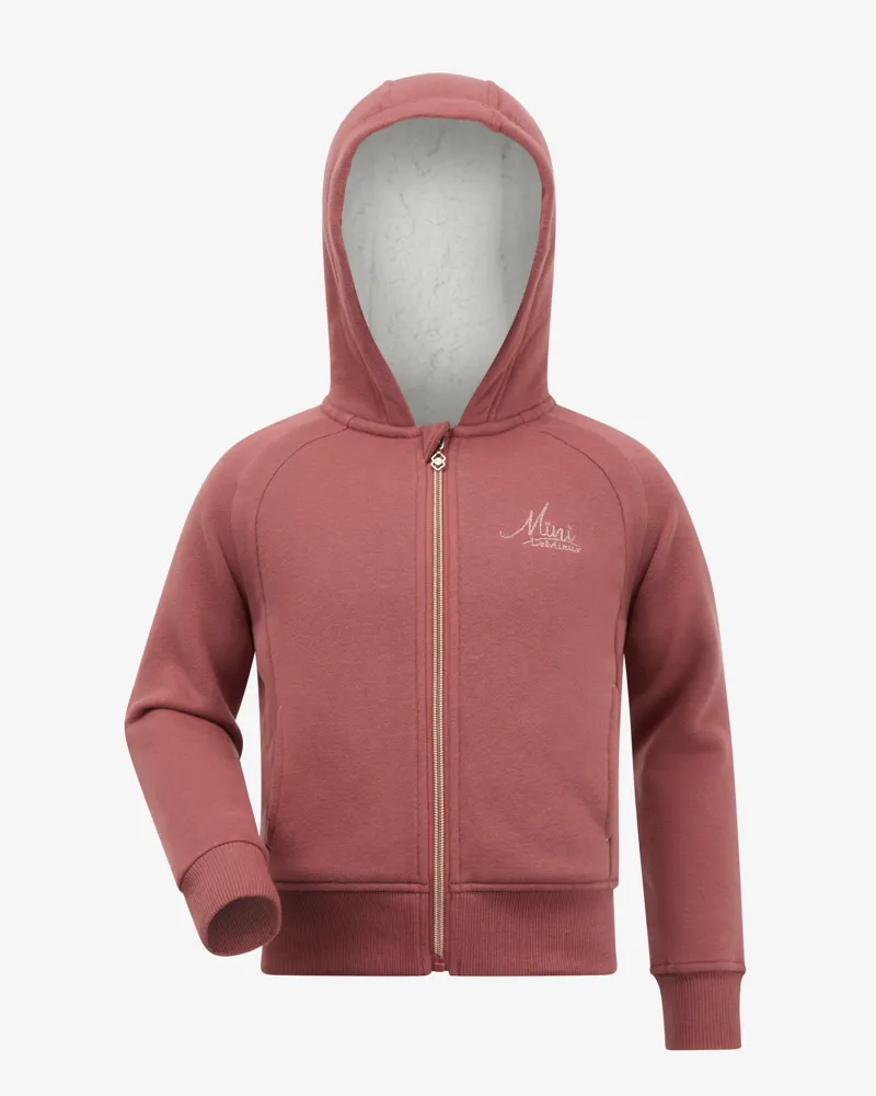 LeMieux Mini Sherpa Lined Lily Hoodie Orchid 5 LeMieux Mini Sherpa Lined Lily Hoodie Orchid - Image 3