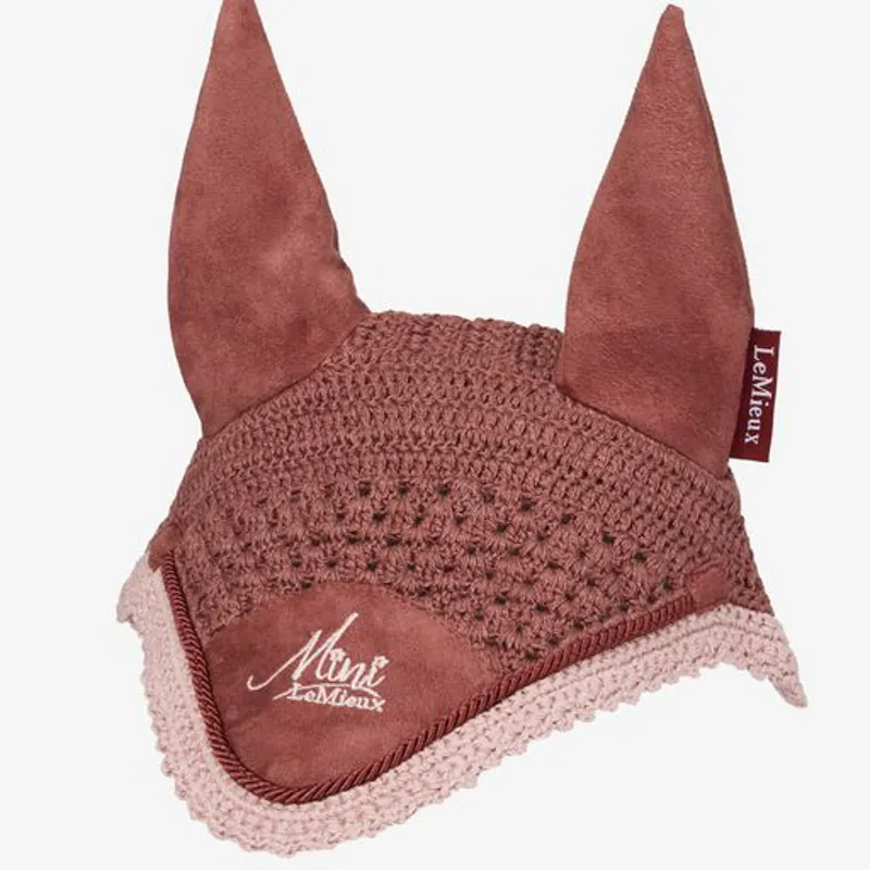 LeMieux Mini Fly Hood Orchid 5 LeMieux Mini Fly Hood Orchid - Image 3